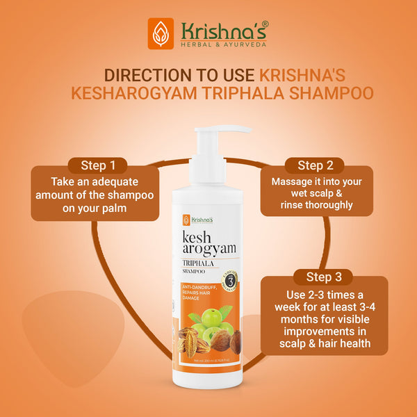 Kesharogyam Triphala Shampoo